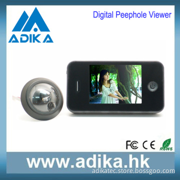 3.5 Inch LCD Display iPhone Shape Peephole Viewer with Wide Viewer Angle (ADK-T123)